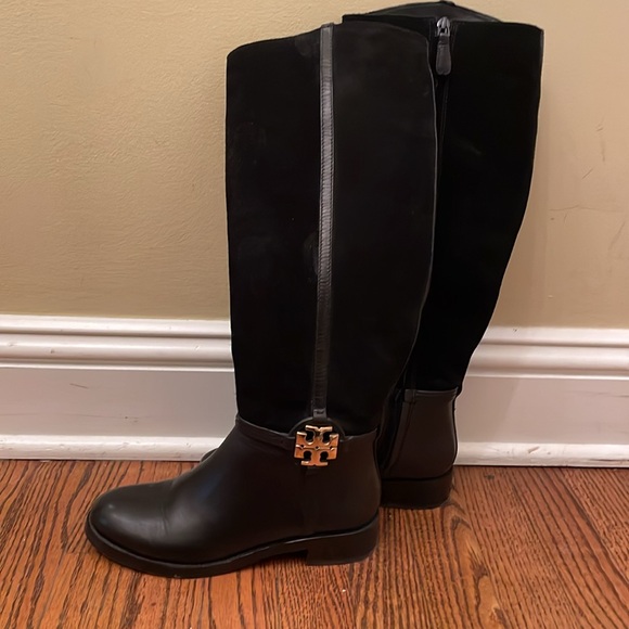 Tory Burch Black Boots - Picture 2 of 4